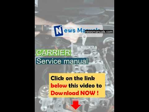 Carrier Service Manuals Download